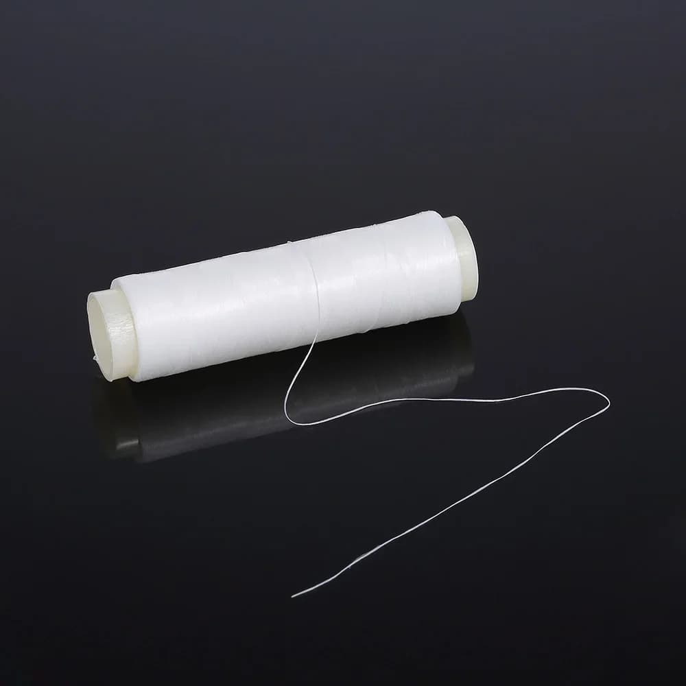 10 pièces fil flottant invisible nylon pêche leurre accessoire polyester haute élasticité