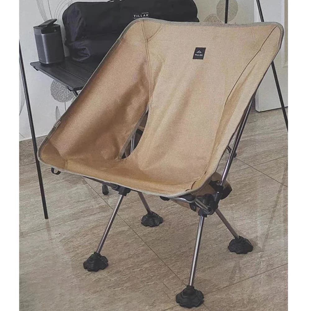 Protège-pieds réglables tabouret camping 4 pièces angle ajustable protection sol durable