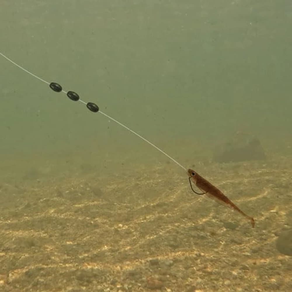30 plombs de pêche ovale fendus en forme de haricot, poids plombs pour ligne et accessoires leurres