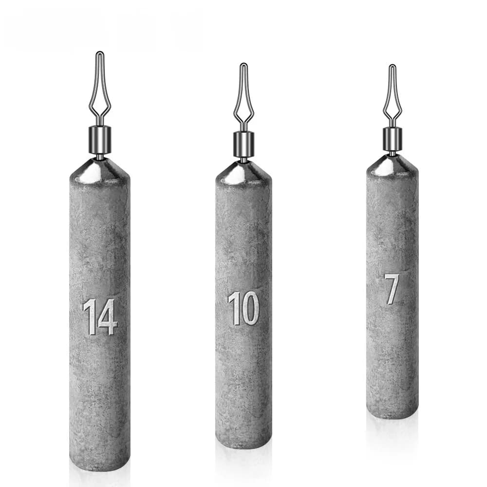 Plombs drop shot et têtes plombées pour leurres de 3.5g à 20g | Sinkers pour pêche aux leurres