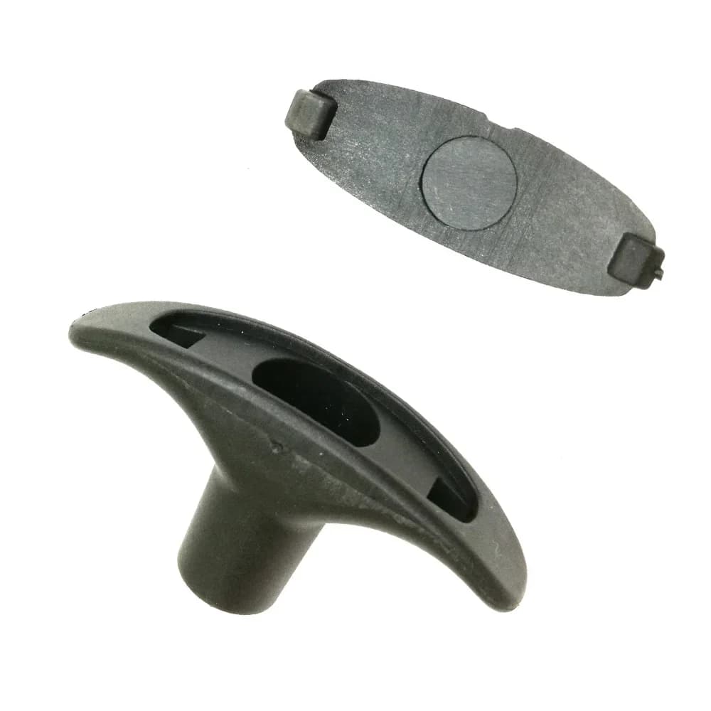Poignée en T pour gouvernail de kayak - Accessoire de contrôle avec corde pour systèmes de direction
