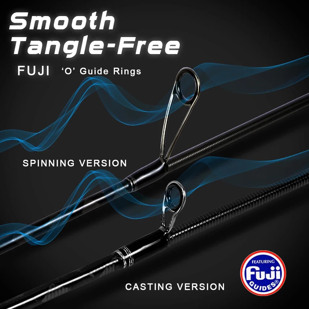 Canne ajing MIFINE MICROBITE XUL-UL 2-5g - Pêche rock mer eau douce action rapide 40T/46T carbone