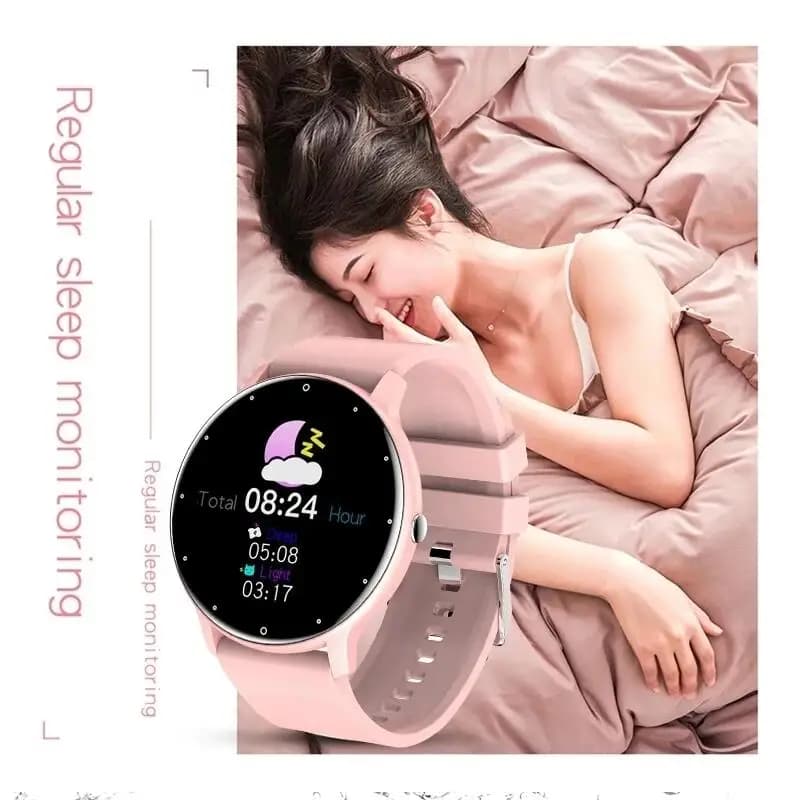 Bracelet Connecté LIGE Étanche - Prévisions Météo en Direct, Surveillance Sportive pour Femmes Hommes Android iOS