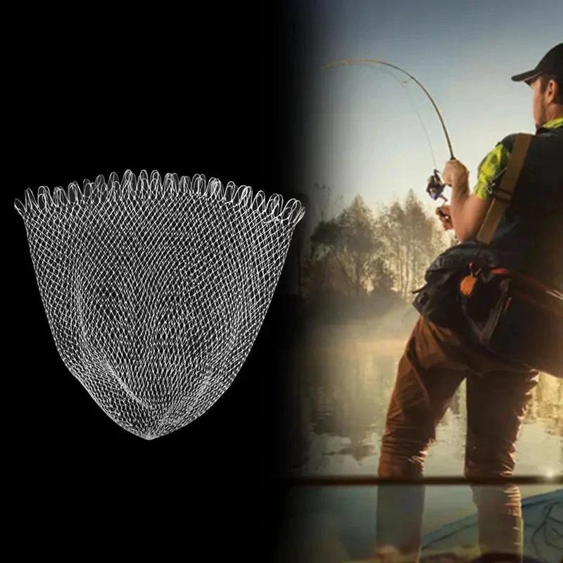 Filet de pêche double ligne tressé 40-80cm pour truite et perche - Maille résistante pour prise en douceur