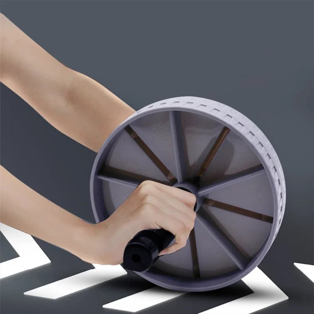 Roue AB sans bruit pour abdos - Renforcez vos muscles avec cet exerciceur abdominal - Pêche