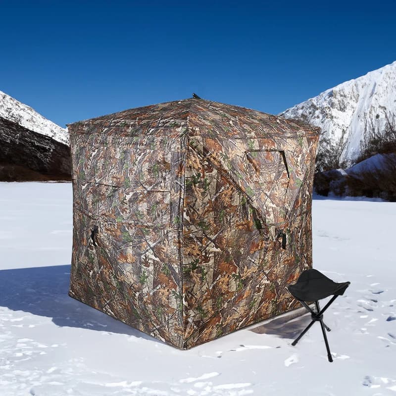 Affût de chasse pop-up 270° 2-3 personnes - Sac transport inclus pour chasse cerf et dinde