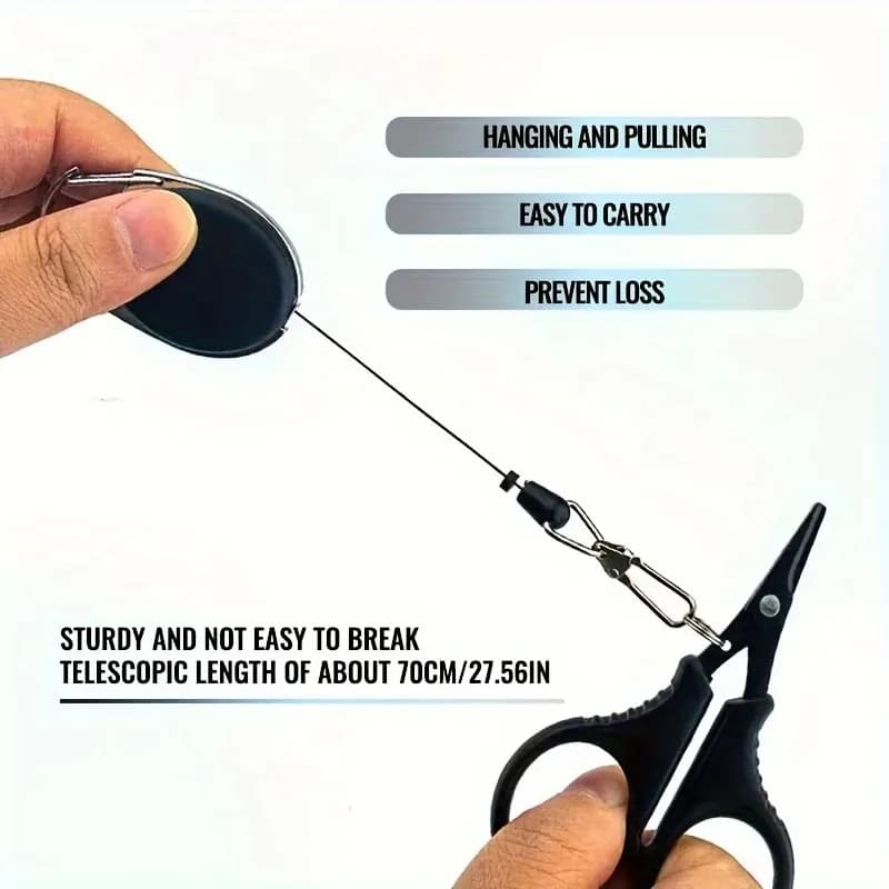 Stainless Steel Fishing Scissor Plier Cut PE Braid Line Cutter Plies Carp Fishin
