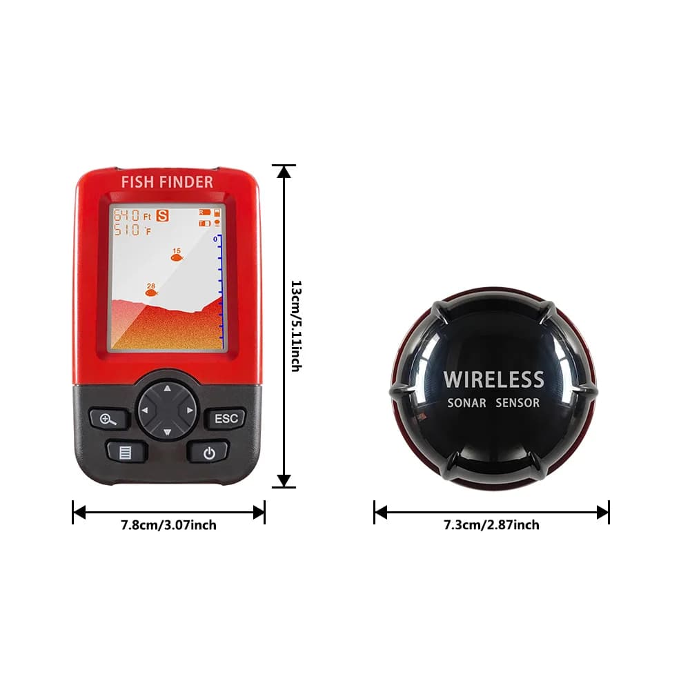 Détecteur de poissons portable sans fil FindFish XJ01 sonar échosondeur pour accessoires pêche