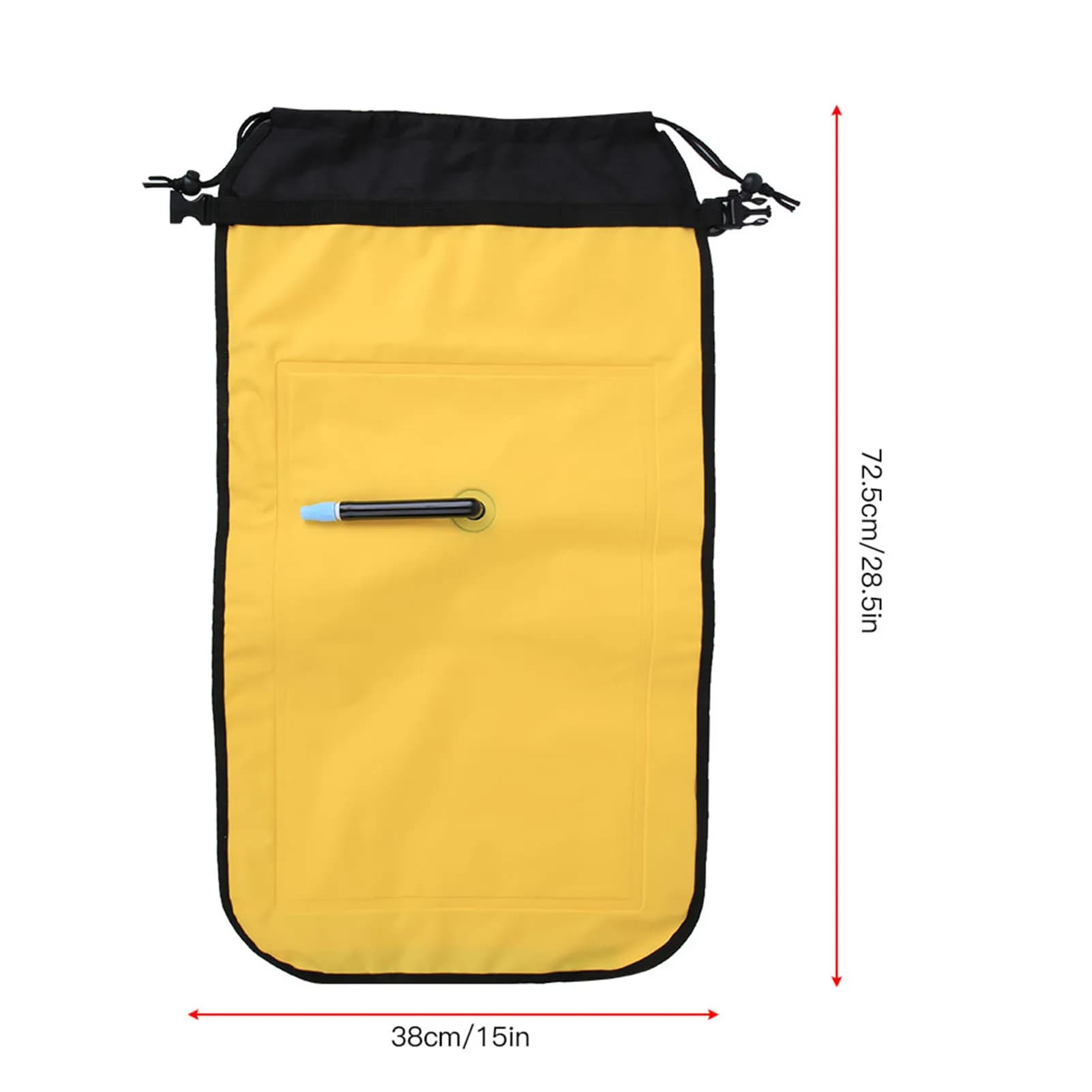 Bouée de sauvetage gonflable pour pagaie kayak - Flotteur nylon sécurité canoë et sea kayak