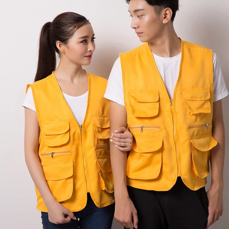 Veste sans manches multi-poches pour pêche et randonnée, travail en extérieur, grande taille homme