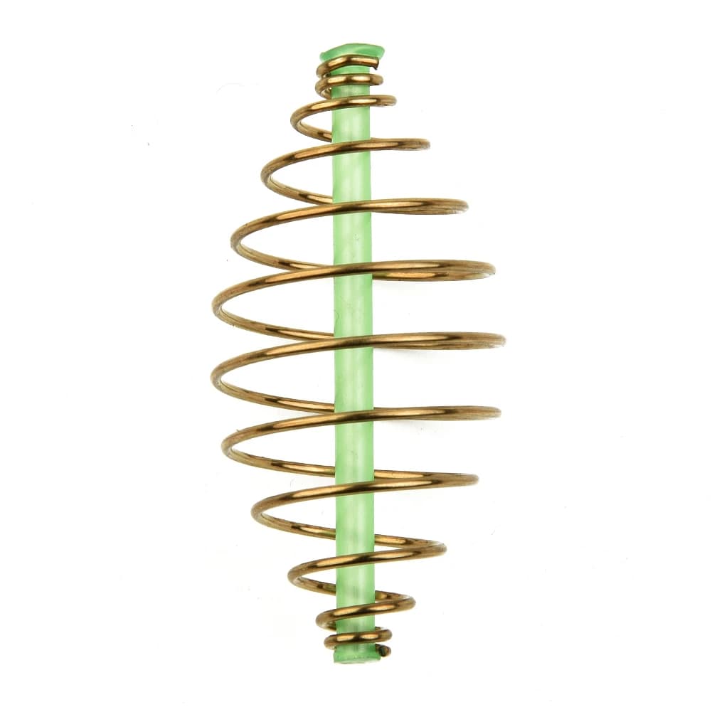 10 pièces feeders cages à ressort pour pêche à la carpe 2 à 5.5 cm, pour amorçage méthode en eau douce et mer