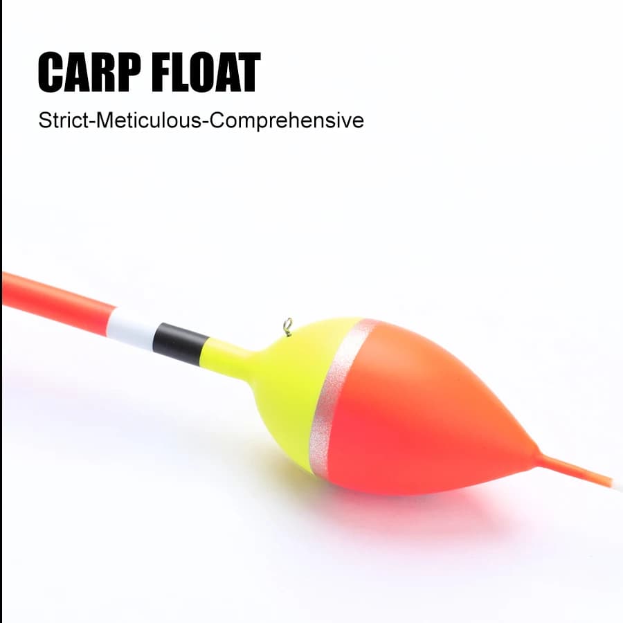 Lot de 5 flotteurs verticaux en sapin de Barguzine - Taille 1g-4g pour pêche précise