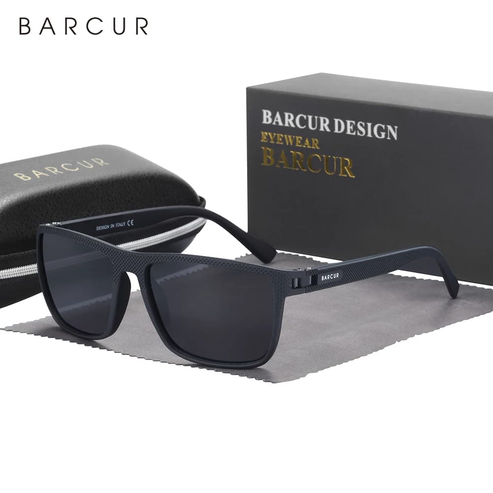 Lunettes de pêche polarisées BARCUR Outdoor TR90 légères pour hommes et femmes voyage