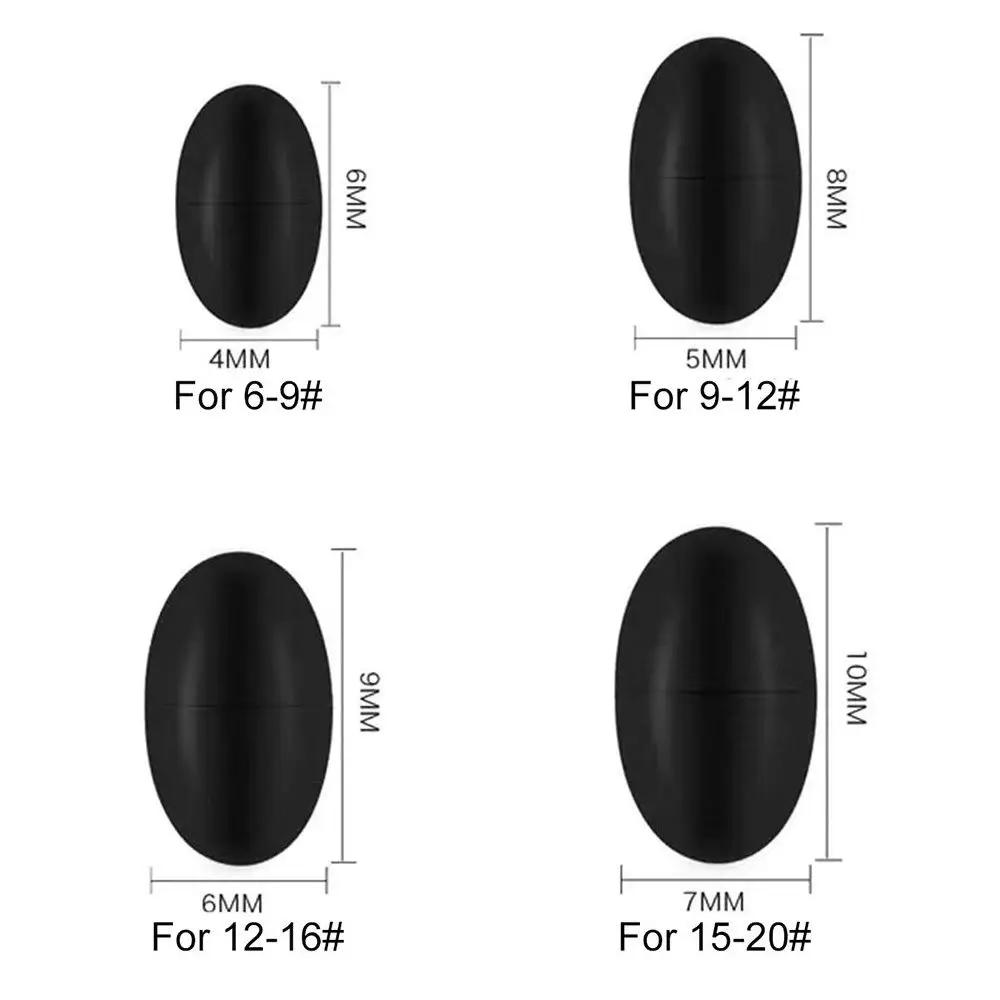 60Pcs DIY S-XL Big Line Stops Space Beans Fishing Tackle Sea Carp Fly Fishing Bait Sport Tool Float Catfish Round Float Ball
