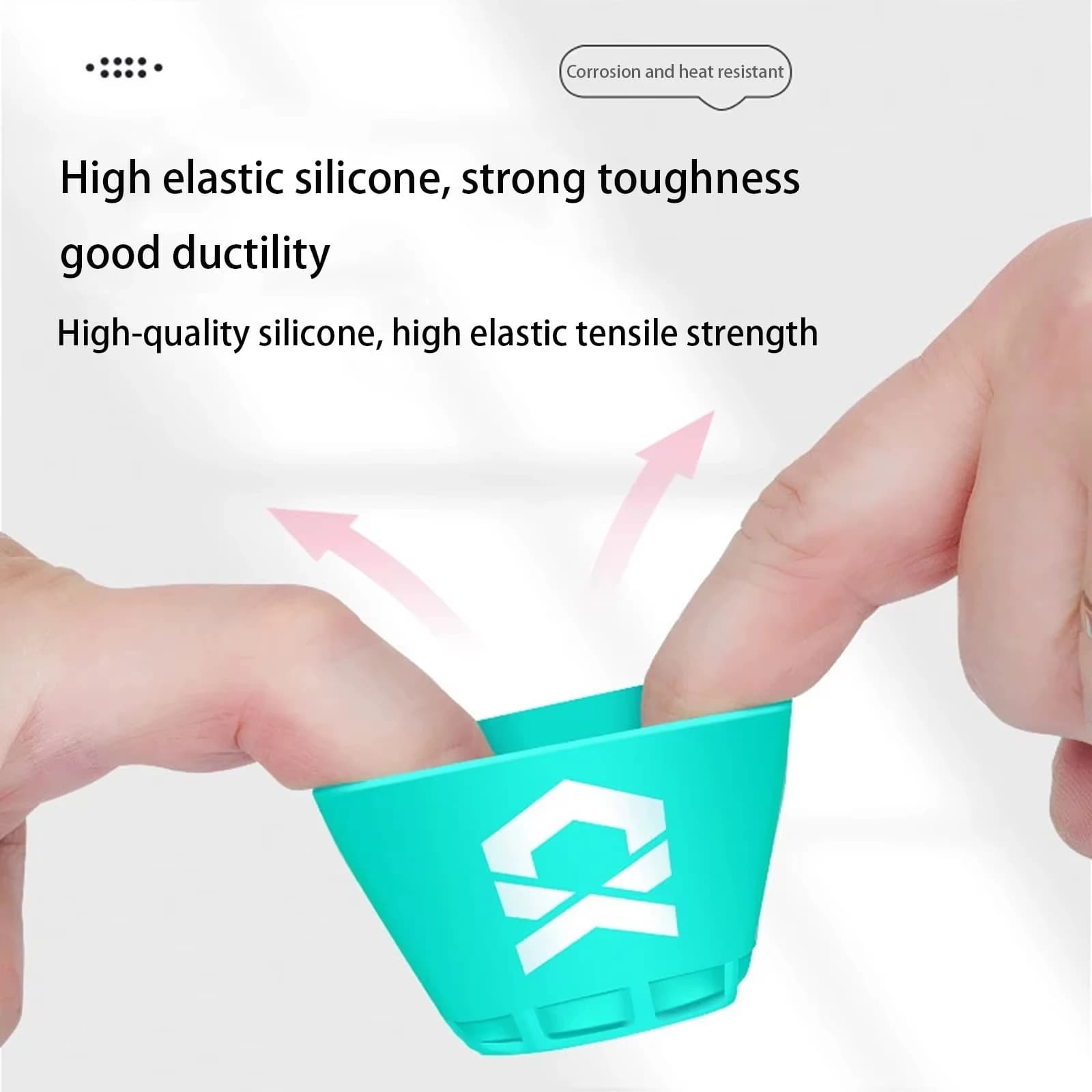 Protecteur d'extrémité de canne à pêche en silicone élastique et durable, bouchon pour carpiste