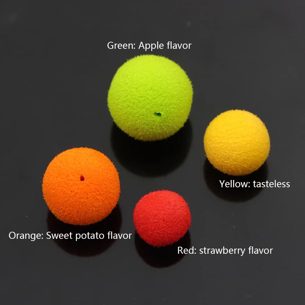 Leurre flottant EVA pour carpe méthode feeder avec appât boilie pop-up et hair rig