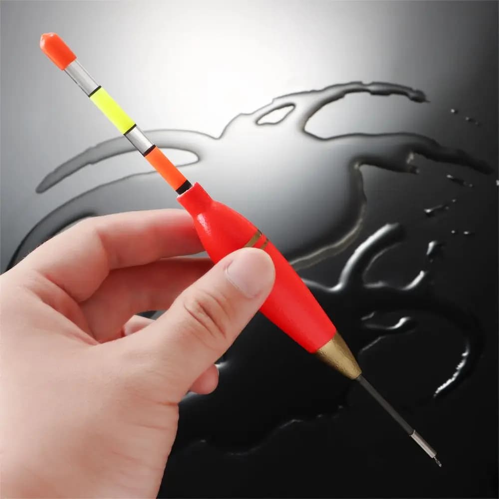 Flotteurs EVA luminescents 6g à 30g pour pêche nocturne - bobbers verticaux avec éclairage LED intégré