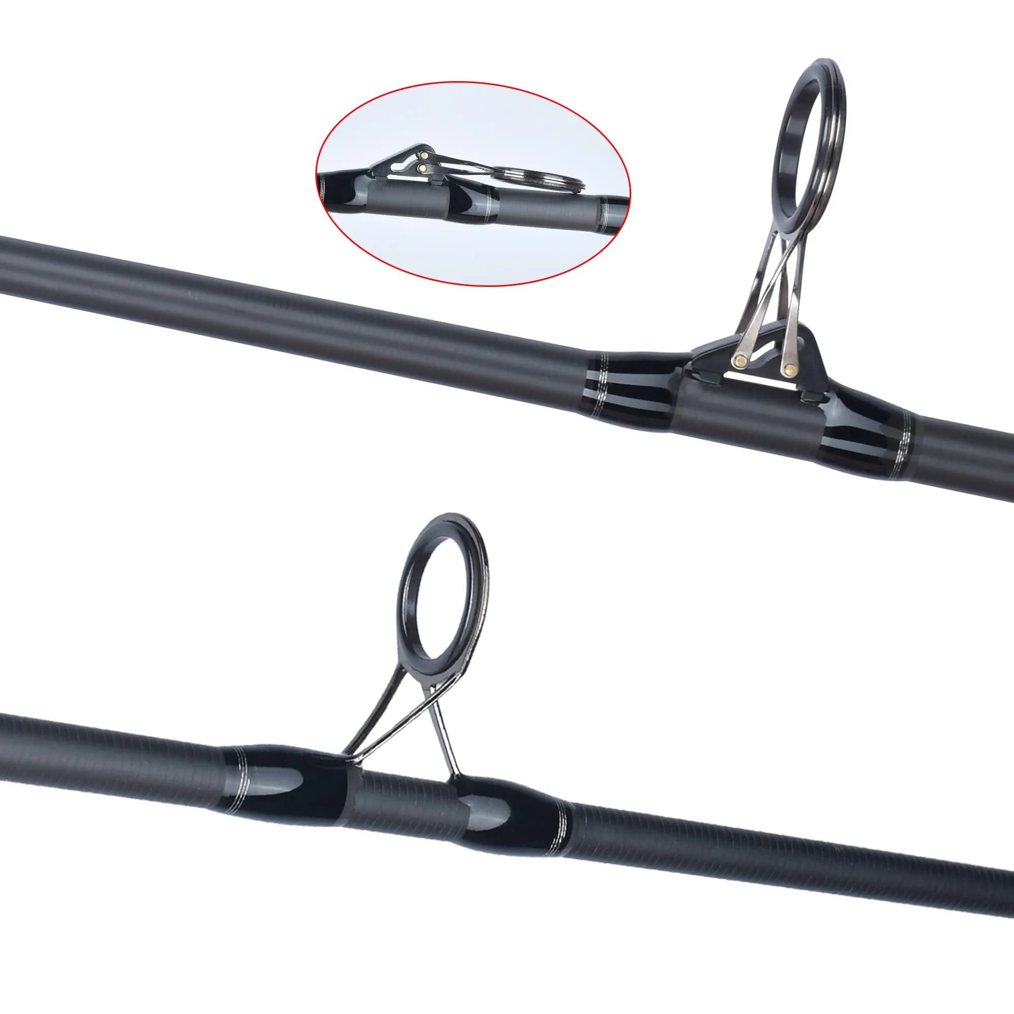 Canne carpe BIUTIFU 2 pointes 3.5lb 7 sections carbone 30t voyage casting rivage 60-150m