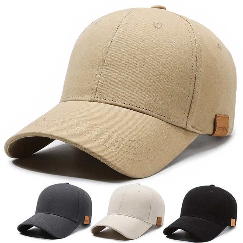 Casquette pêche séchage rapide taille large - Chapeau de soleil ajustable 60-65cm pour pêcheurs