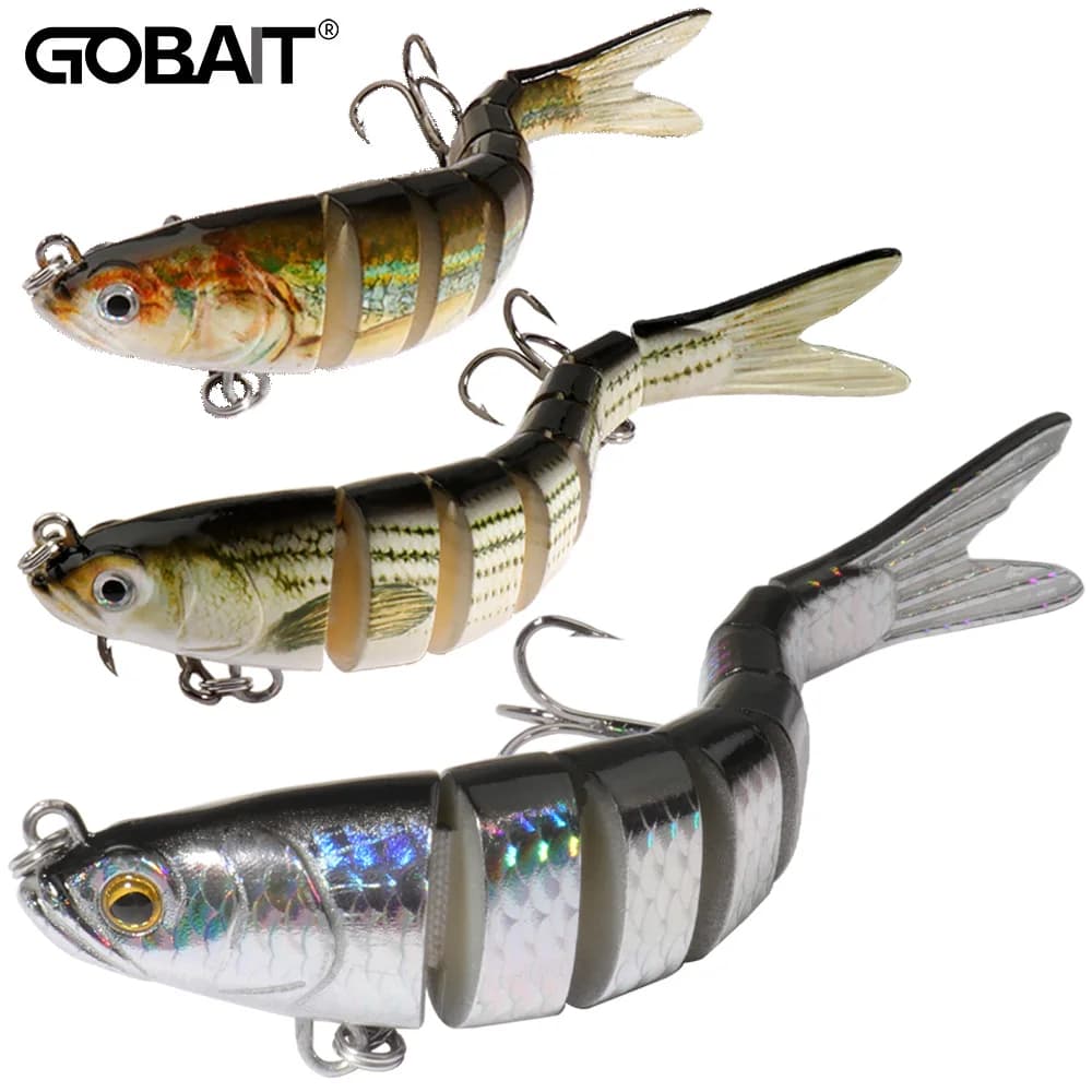 Swimbait multi-articulé 11g 16g 27g - leurre lent coulant pour pêche du brochet et carpe