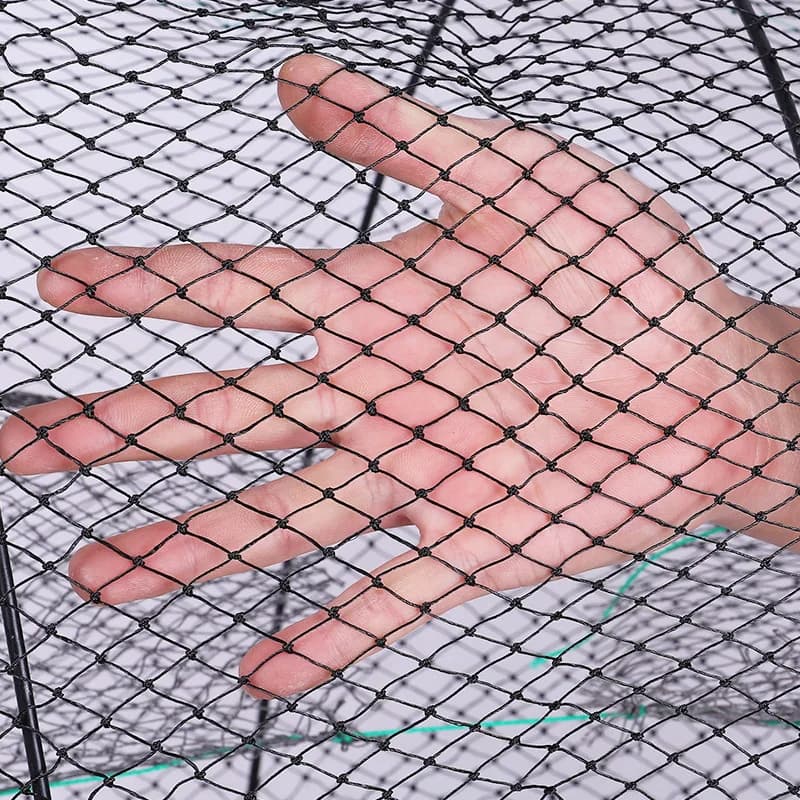 Piège à poissons pliable et télescopique 40x80 cm pour écrevisses crabes et crevettes