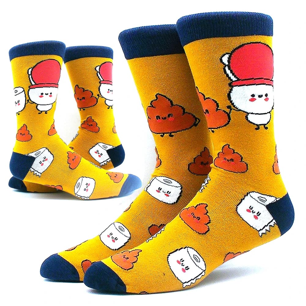 Chaussettes humour boxe damier noir blanc bière déguisement fun homme femme originales