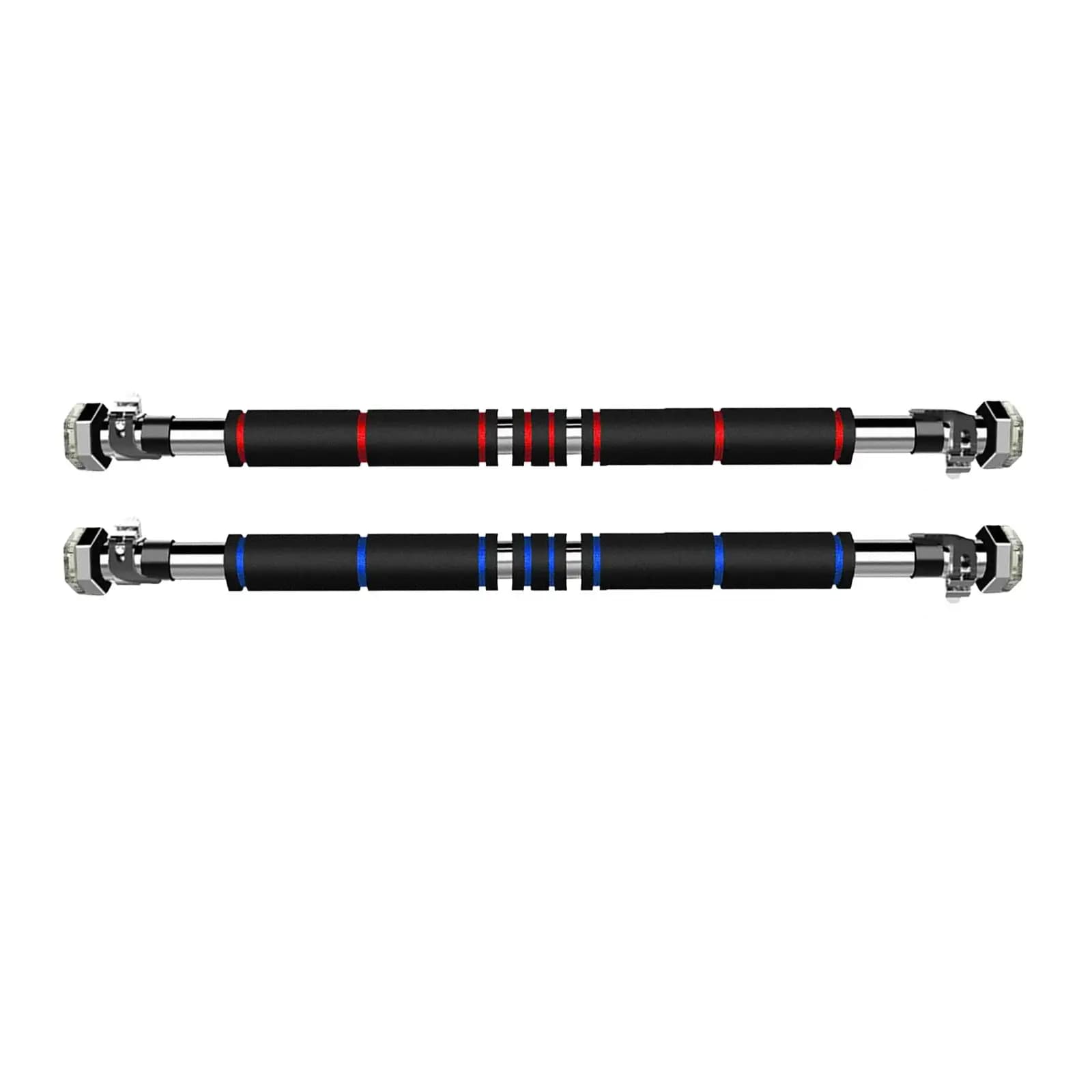 Barre de traction sans vis pour porte réglable 31.5 à 51.2 pouces - Barre horizontale chin up sans perçage