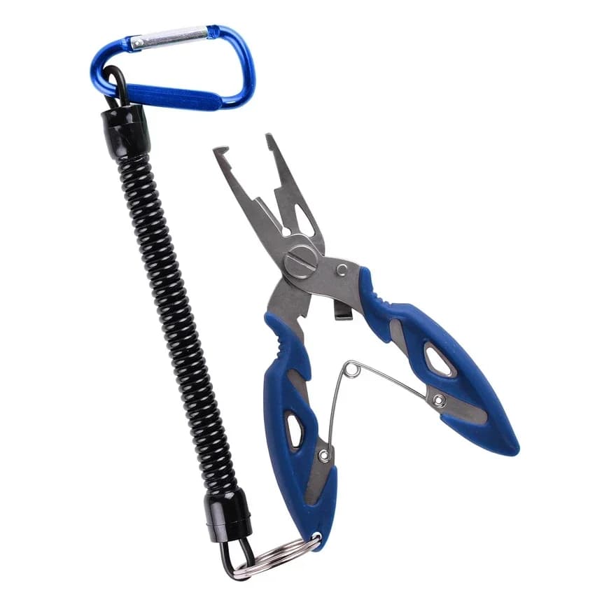 Kit pêche polyvalent 2021 : pince, ciseaux, épuisette et outils pour montage de mouches