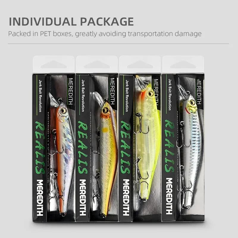 Leurre pêche minnow wobbler orbit 110sp magnétique pour truite brochet carnassier leurre de qualité