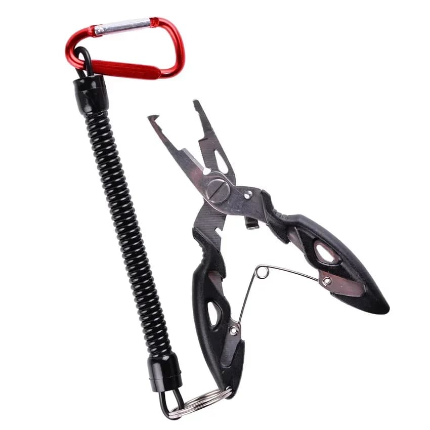 Kit pêche polyvalent 2021 : pince, ciseaux, épuisette et outils pour montage de mouches