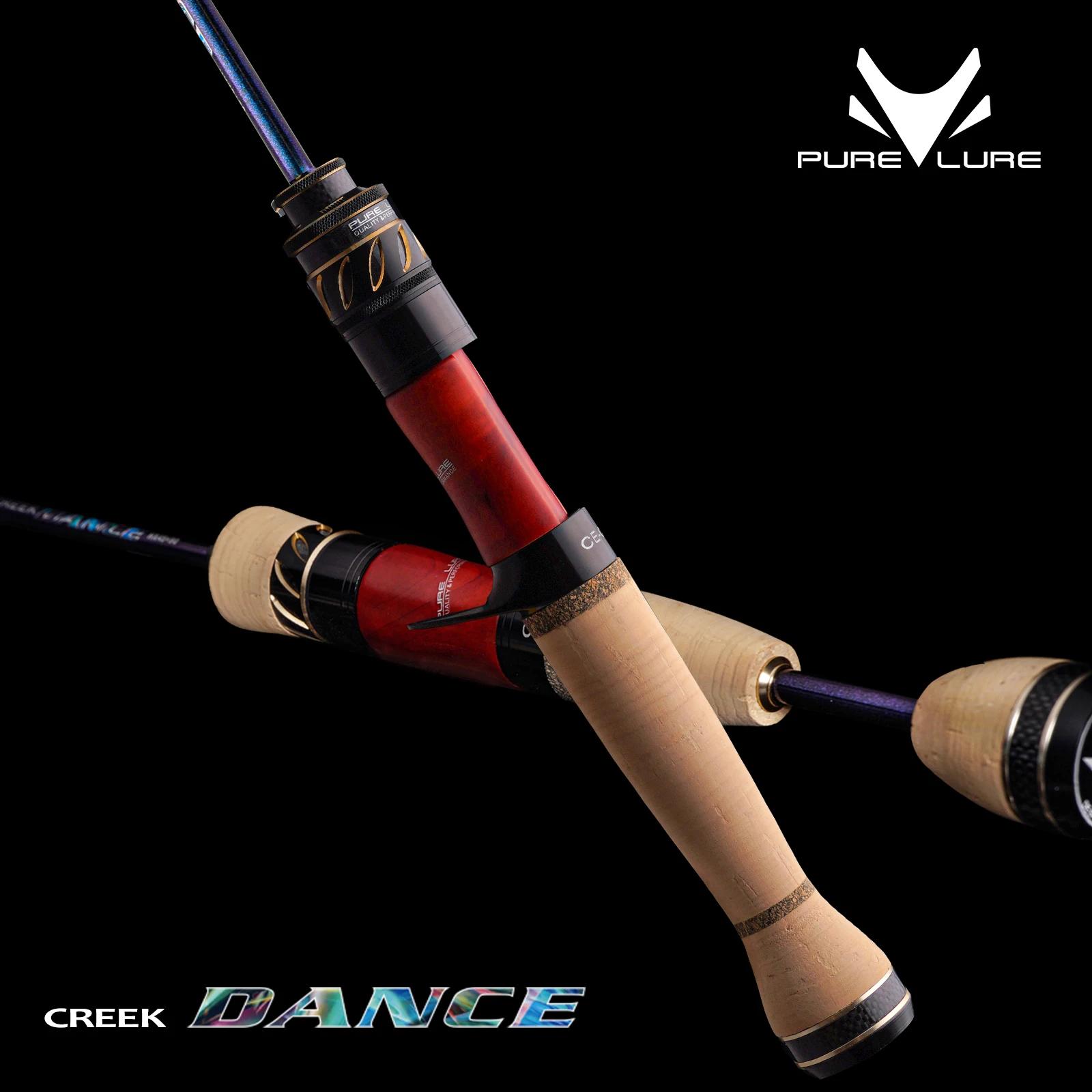Canne à pêche truite PURELURE CREEK DANCE BFS casting UL spinning légère voyage ruisseau perche