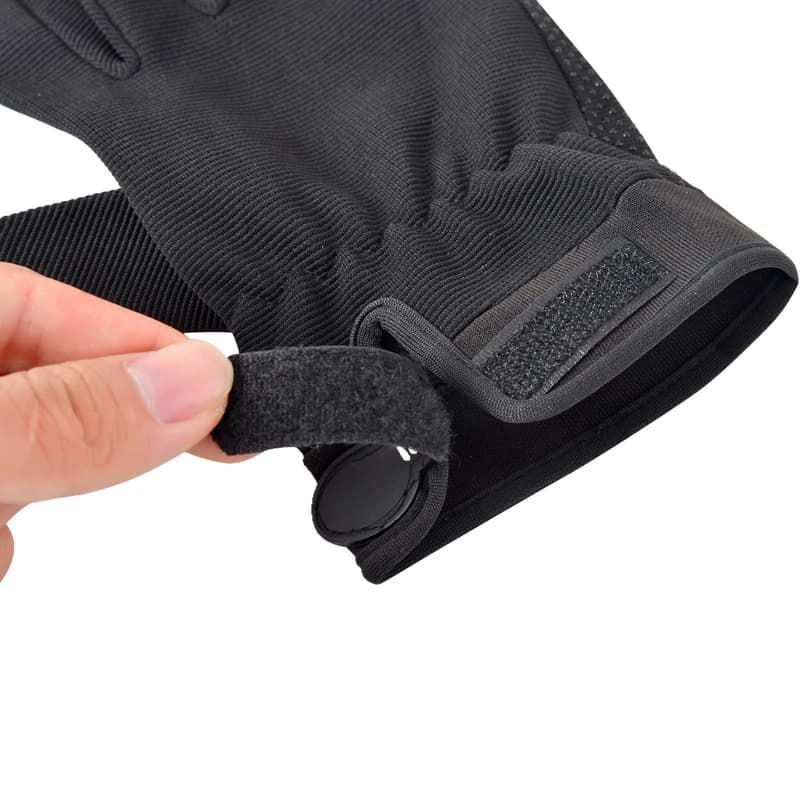 Gants tactiques légers respirants pêche été non-dérapants hommes femmes équitation doigts complets