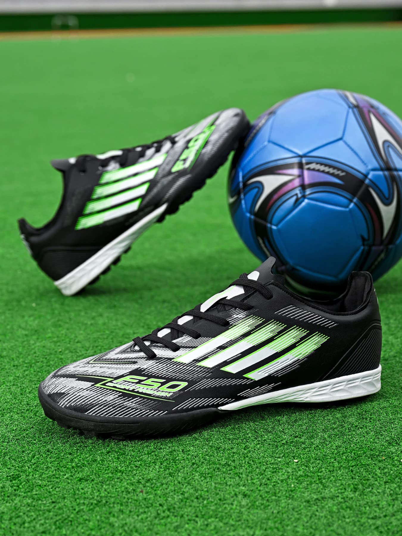 Chaussures de football légères homme TF crampons brisés - Protection renforcée des chevilles pour sports extérieurs