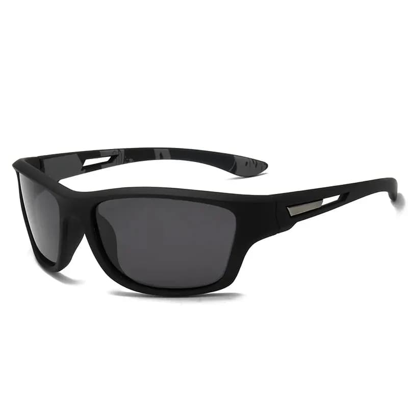 Lunettes de sport polarisées vintage pour pêche en mer - Cyclisme ski randonnée - Protection UV400 unisexe