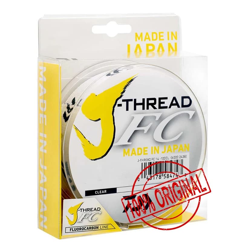 Ligne de pêche fluorocarbone Daiwa J 100% coulante pour mer eau salée leader 100m made in Japan