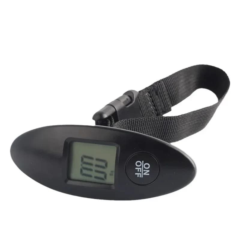 Pèse-bagages digital portable 40kg 100g - Balance voyage avec sangle LCD pour valises et matériel pêche