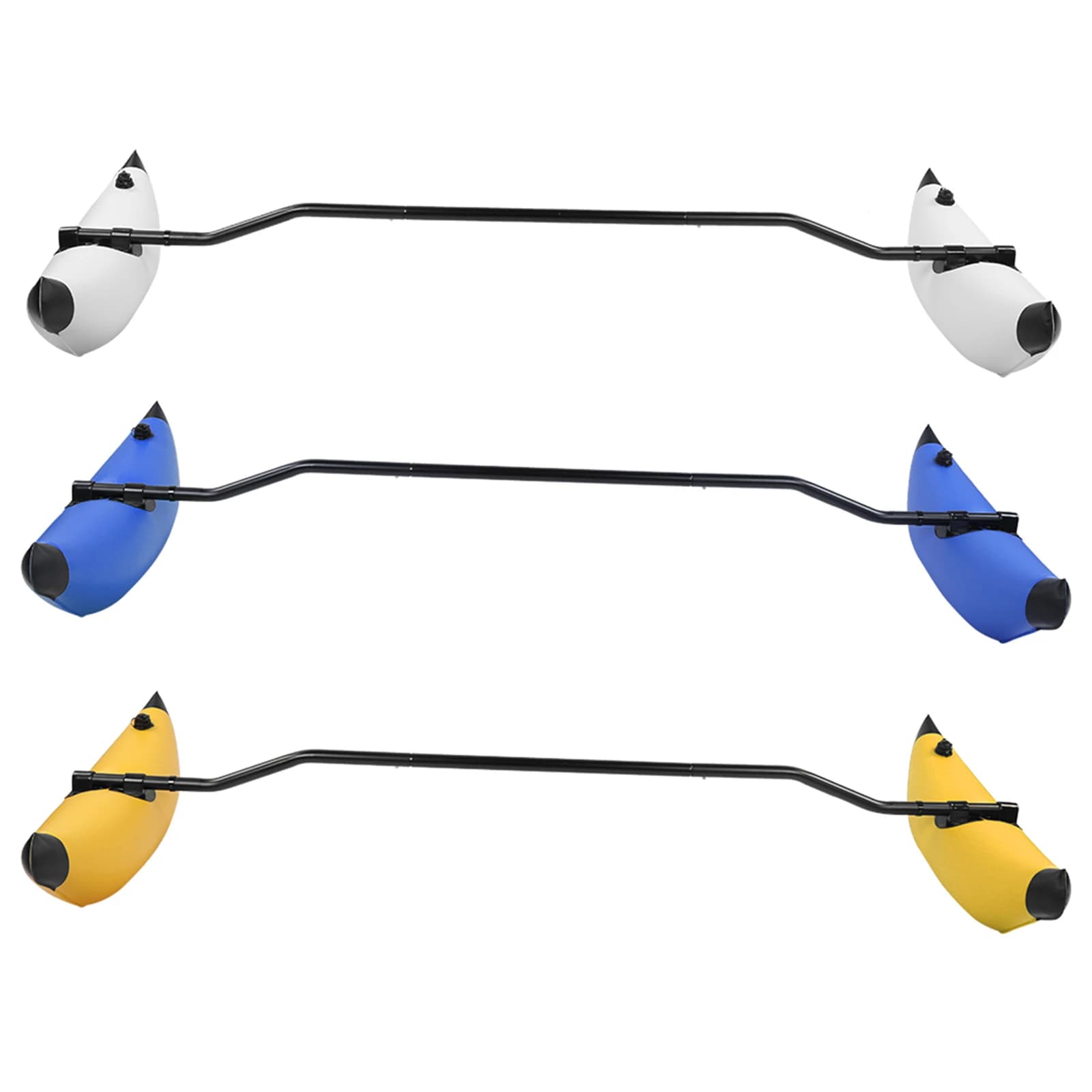 Kit stabilisateur kayak portable démontable avec flotteurs pour canoë et bateau gonflable équilibre