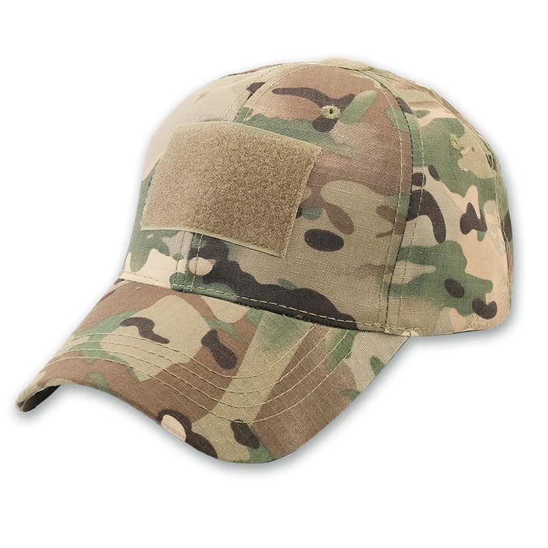 Casquette tactique pêche balaclava intégré - Masque visage été snapback chasse camouflage