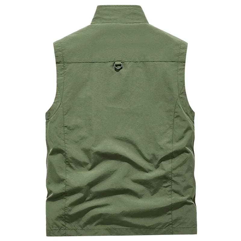 Gilet de pêche grande taille 6XL 7XL 8XL homme mesh léger sport randonnée escalade voyage