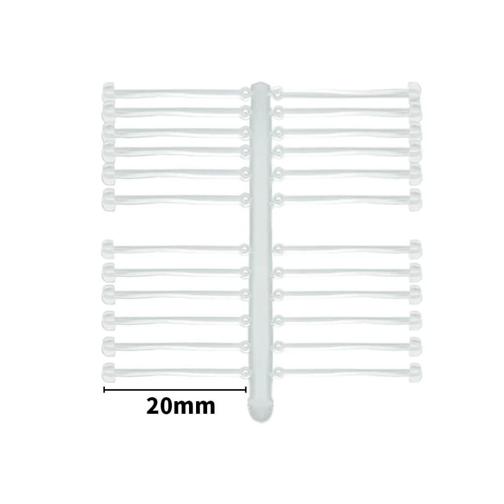 Stoppers hair rig 120 pièces pour pêche carpe - inserts boilie transparents pop-up rig