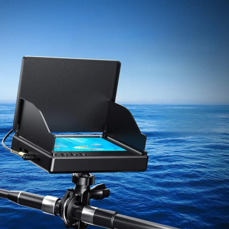 Caméra sous-marine HD 4,3 pouces vision nocturne étanche 15m 30m câble portable détecteur de poissons pêche glace extérieure