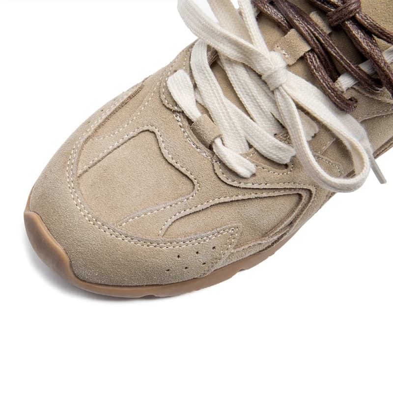 Sneakers cuir pêche femme 2026 - Training shoes anti-dérapantes pour pêche technique