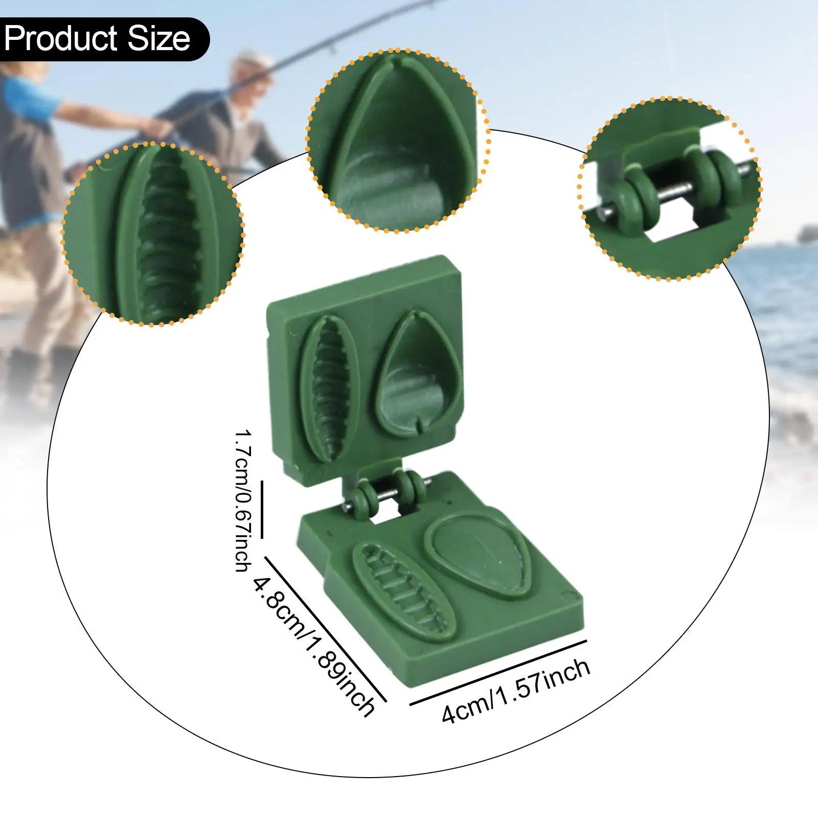 Moule à leurres portable léger - Accessoire pêche compact pour création appâts personnalisés