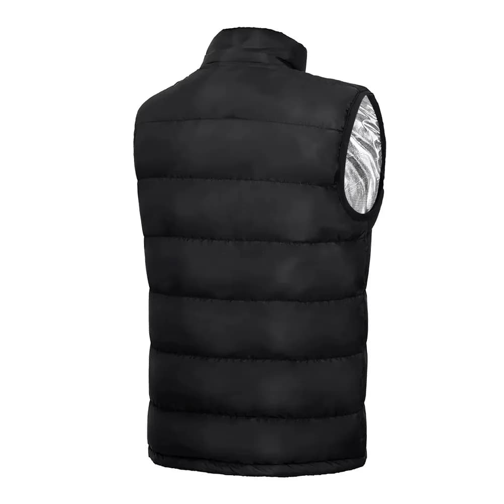 Veste chauffante homme femme 12 zones chauffantes USB pour camping et sport