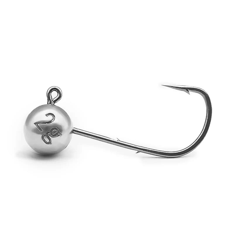 Tête plombée tungstène 0.6g à 5g pour pêche finesse, hameçon Mustad micro pour leurres souples Ajing