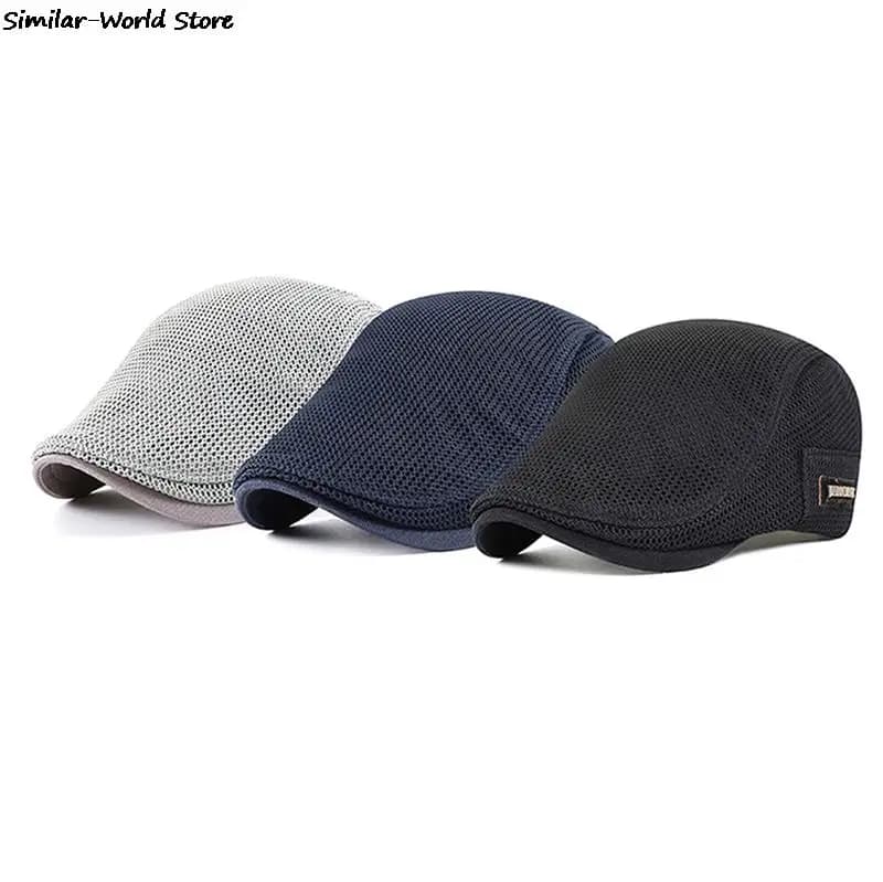 Casquette baseball mesh respirante été homme - Chapeau pêcheur dad hat ventilation optimale