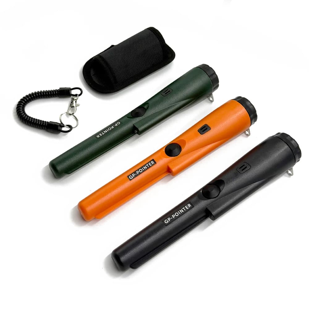 Détecteur de métaux portable Treasure Hunter pointeur étanche détection 360° chasse aux trésors