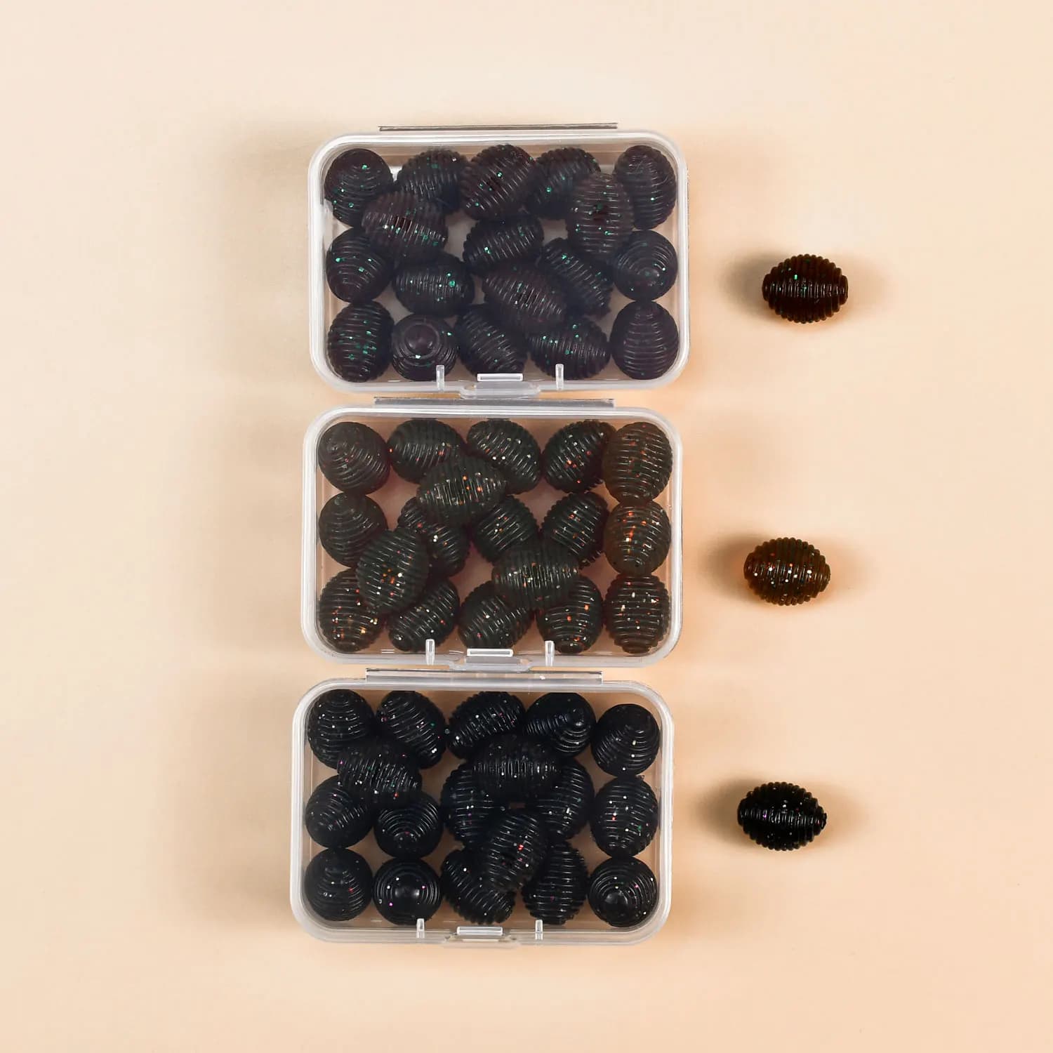 Kit perles PVC coulantes LUYA - Boîte complète pour passionnés - Matériel pêche leurres et accessoires