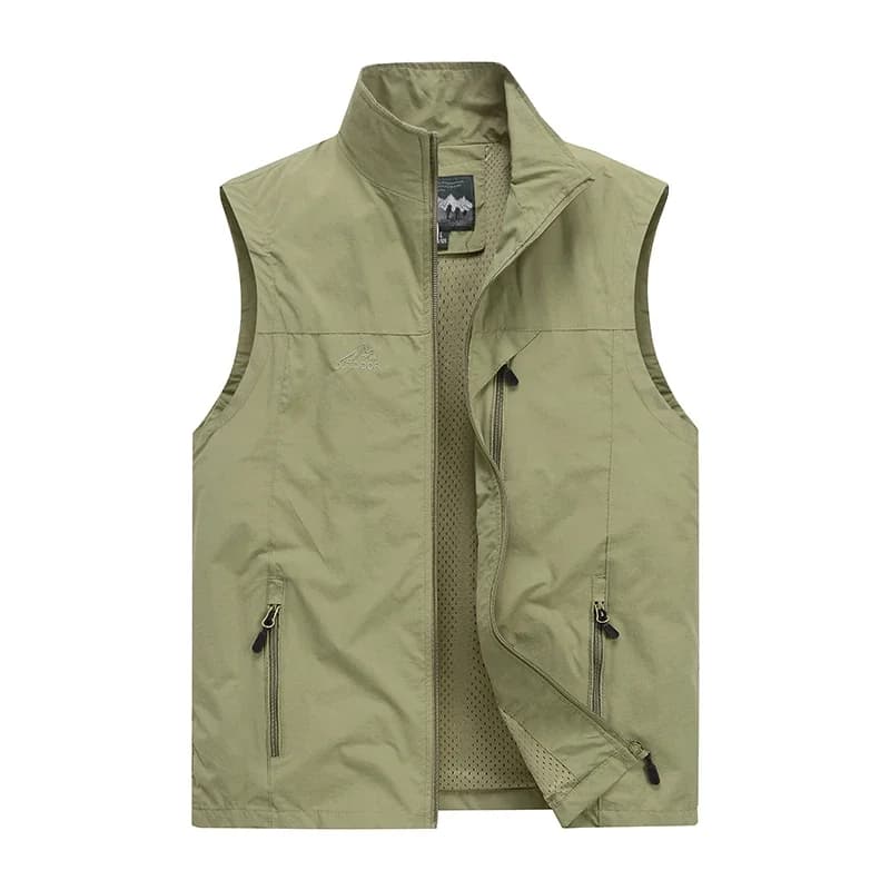 Veste polaire homme respirante chaude et coupe-vent pour randonnée et camping printemps automne