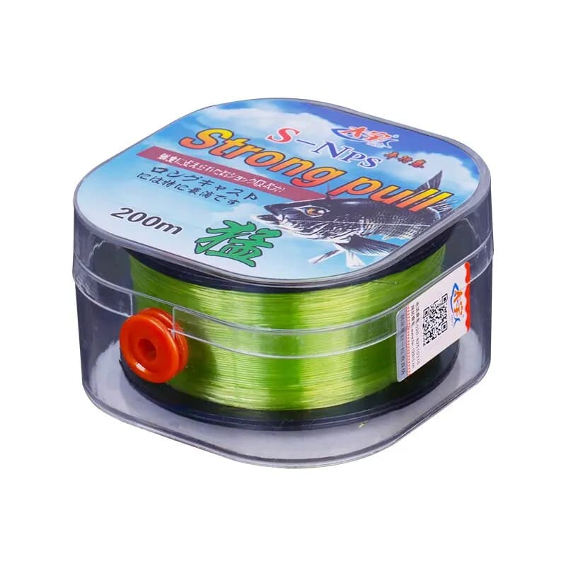 Ligne de pêche monofilament nylon super résistante 2-33LB pour mer et eau douce